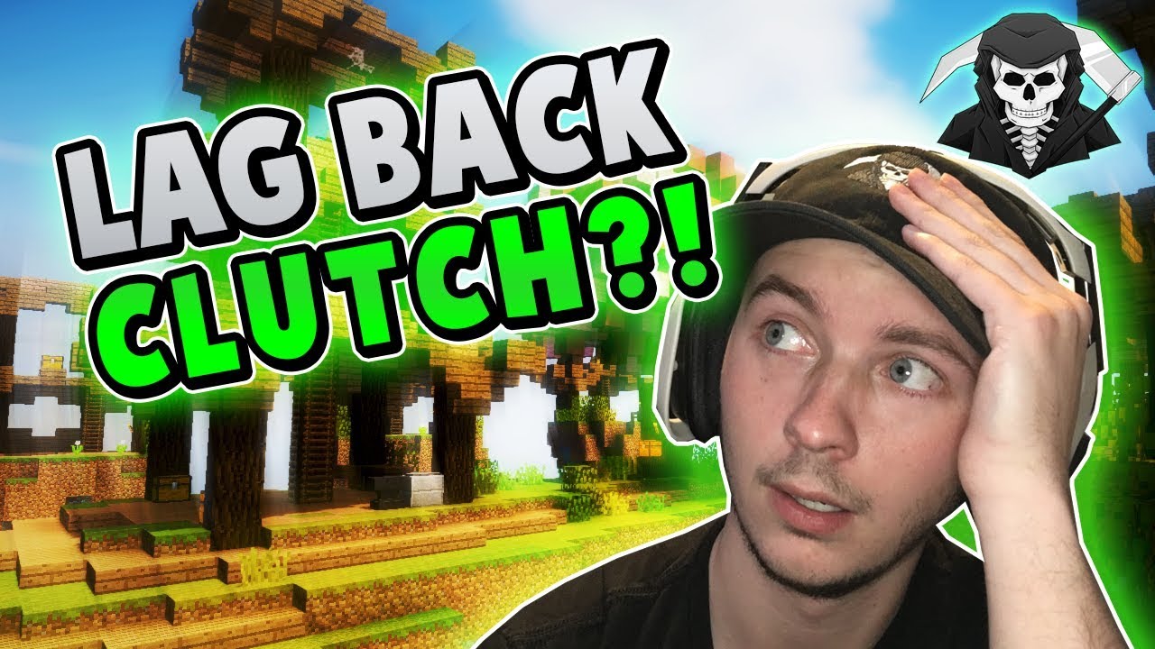 Lag Back LAG BACK CLUTCH BLOCK?! ( Hypixel Skywars ) - YouTube