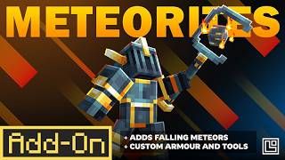 METEORITES ADDON Adds Natural Disasters To Minecraft Bedrock Survival Experience