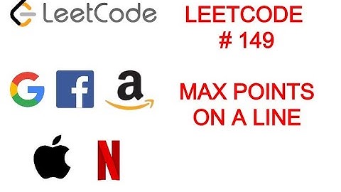 FAANG INTERVIEW PREP - LeetCode 149 - Max Points on a Line