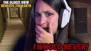 I WOULD NEVER GO IN THERE!! | The Oldest View - Beneath The Earth | Kane Pixels | REACTION | pt. 2