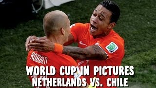 World Cup in Pictures: Netherlands clinches top spot in Group B with win over Chile