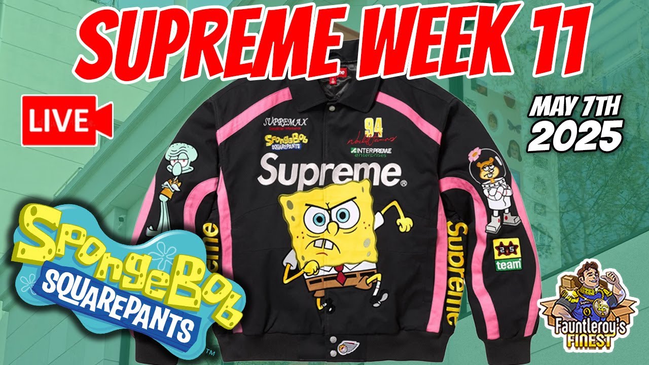 🚨live🚨Supreme x SpongeBob Drop List – Week 11 Retail & Resell Info 💰