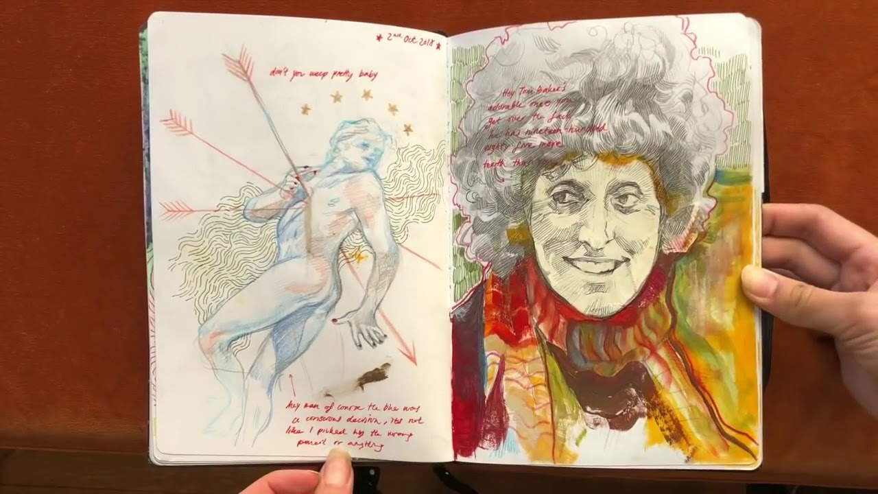 Sketchbook tour volume 1 (OLD VIDEO REUPLOAD) - YouTube