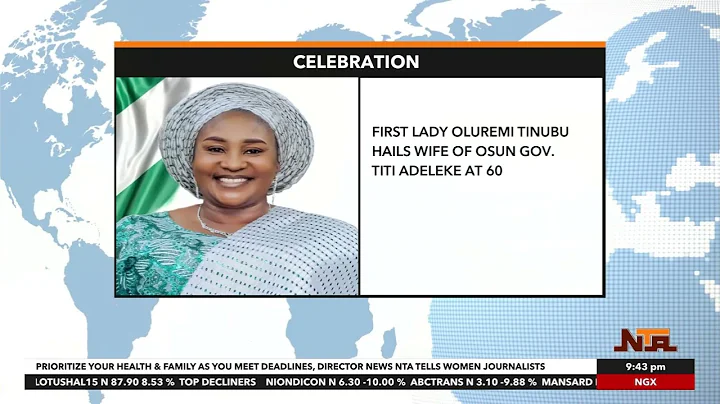 Oluremi Tinubu Hails Adeleke’s Dedication to Osun People on Her 60th Birthday