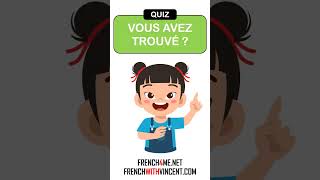 French Phrases Quiz  I  Find The Missing Word # 00234 #Shorts