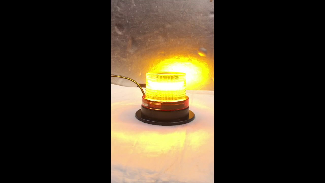 Lightbar UK Low Profile Heavy Duty LED ECE R65 Approved Magnetic Beacon