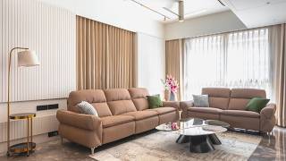 Inside a Warm Luxury Home with Elegant Modern Interiors | Venus Pashmina Ahmedabad