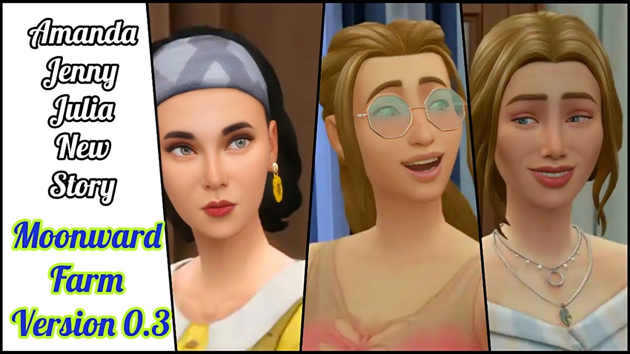 Moonward Farm Version 0.3 Gameplay | Jenny Amanda Julia New Event