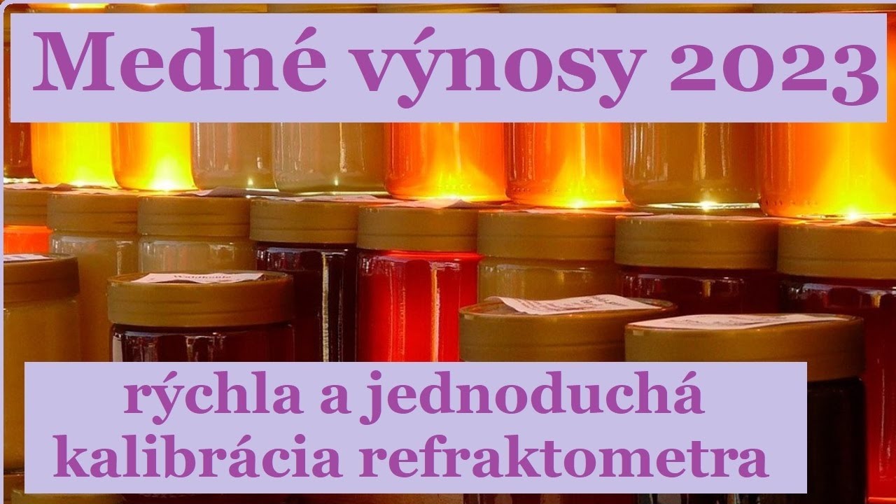 Medné výnosy 2023 a kalibrácia refraktometra