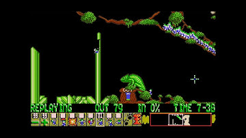 Lemmings custom - "Stroke at Retirement Age" by Geoo ( Lemmix )