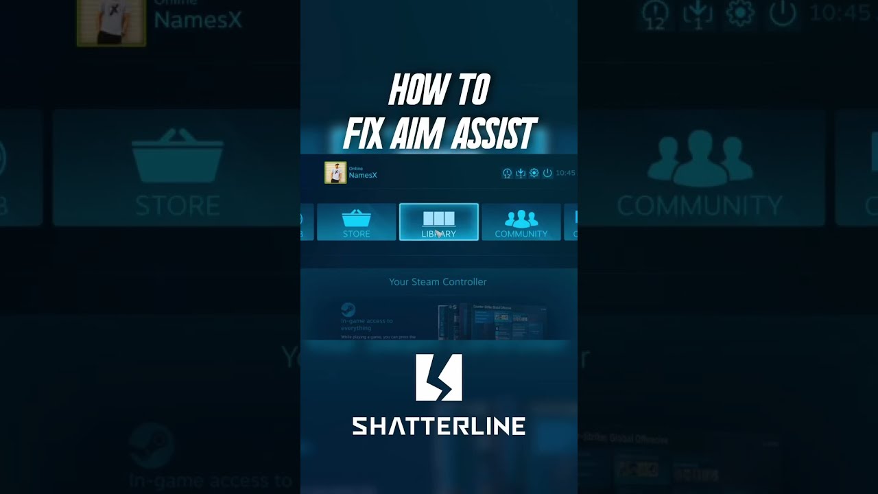 #1 Controller Setting to change! Shatterline