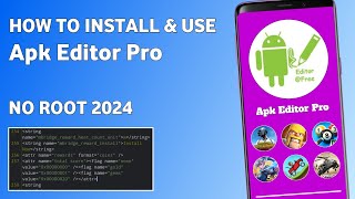 How To Install and Use Apk Editor Pro Full Tutorial 2024 screenshot 2