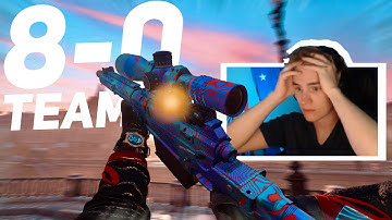 2v2 Search and Destroy But vs 8-0 Team! (Modern Warfare GameBattles)