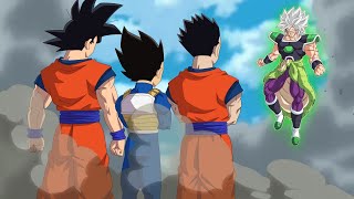 Broly awakens the Legendary Beast Form in front of Goku and the others - Dragon Ball Super Part 1