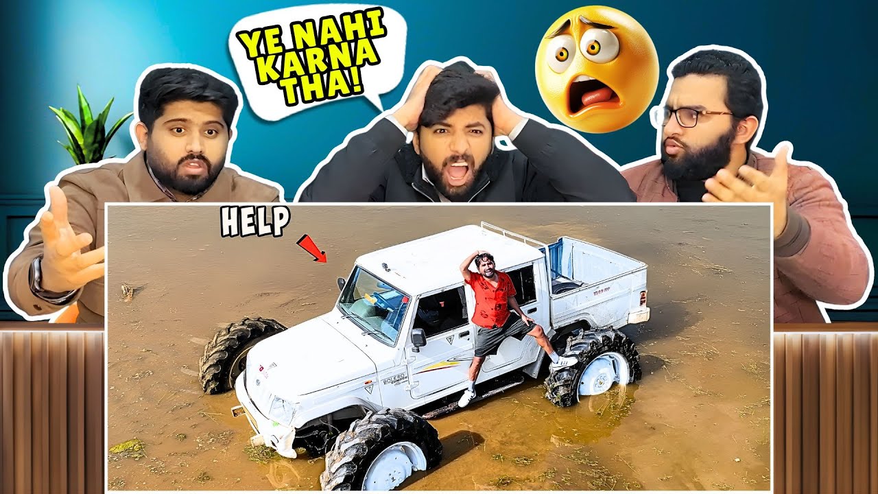 Reaction On Extreme Off Roading Failed | MR INDIAN HACKER | चुनौती | Pakistani Reaction 🔥