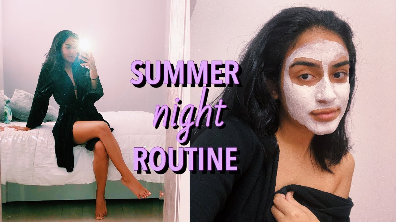 SUMMER NIGHT ROUTINE + Novashine Teeth Whitening Kit Review! YouTube