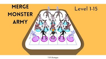 Unveiling the Secrets of the Merge Monster Army 1-15 @afkdad