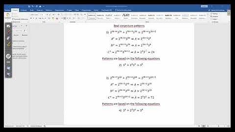 Beal conjecture patterns part 2