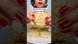 It’s so easy to make this tasty crispy rice cake at home!  #homemade  #madewithlove