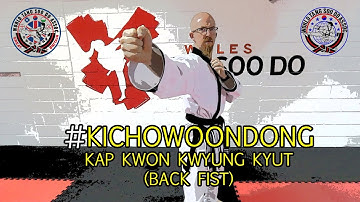 Ki Cho Woon Dong - Back Fist Tutorial
