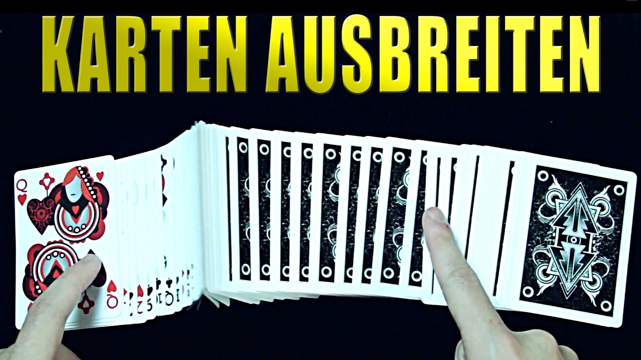 KARTEN AUF DEM TISCH AUSBREITEN LERNEN (RIBBON SPREAD) - #1 Zauberei-Basics