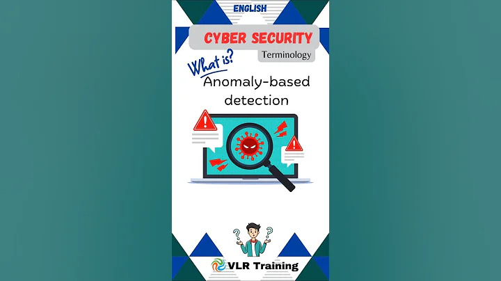 What is Anomaly based detection? cyber security terminology#cybersecurity #vlrtraining #education