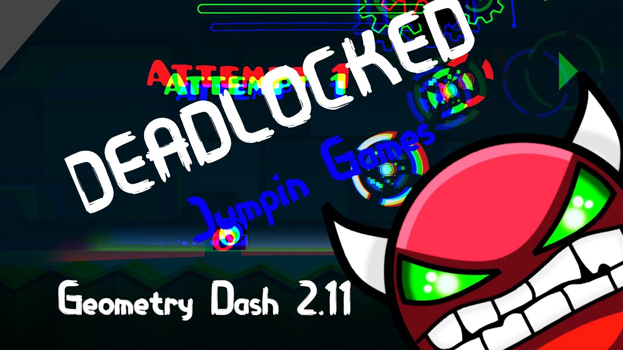 Deadlocked - Con coins - (Geometry Dash ) - (Jumpin Games)