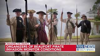 Beaufort preps for NC tropical storm landfall