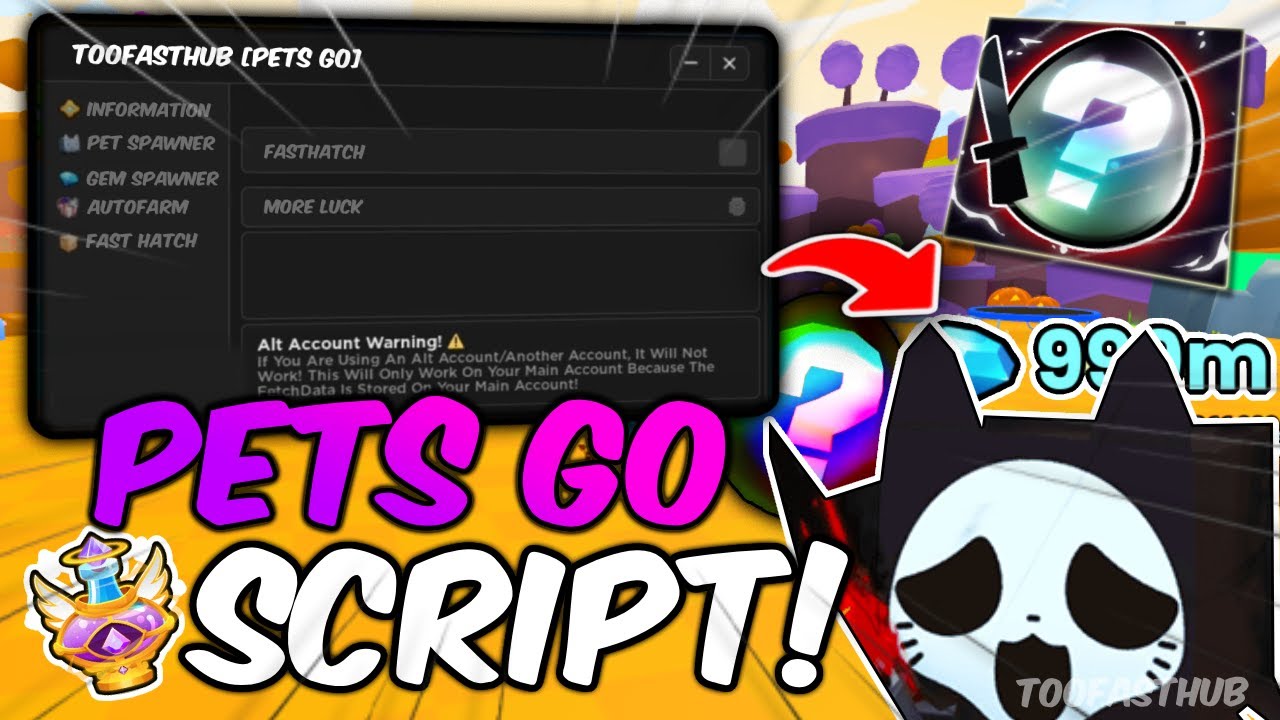 Pets Go Script 🎃 Ultra Luck, Free Forever Pack,.. and more [NEW UPDATE ...