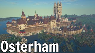 Details Outside This Medieval Minecraft City | Osterham 8