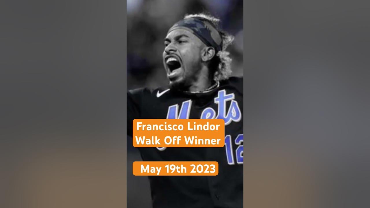 Francisco Lindor Walk Off Winner mets YouTube