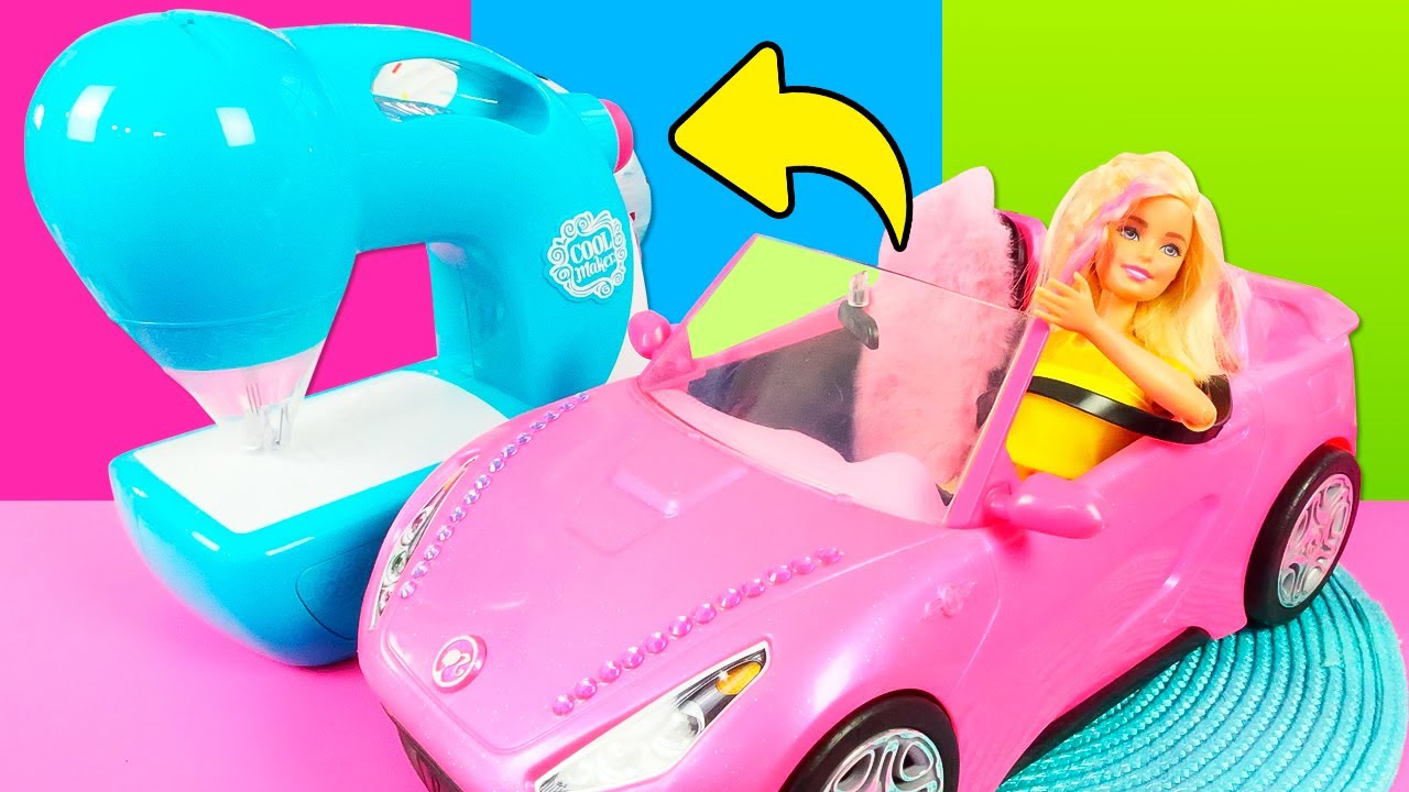 Barbie On The Go Carro Rosa e Boneca - Mattel em Promoção na