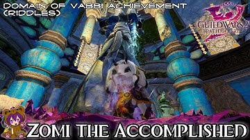 GW2 Zomi the Accomplished (Domain of Vabbi Riddle Achievement)