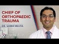 Chief of orthopaedic trauma dr samir mehta