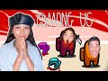 Txunamy Betrays Her Dad in AMONG US! (IMPOSTER IQ 999%) | Familia Diamond