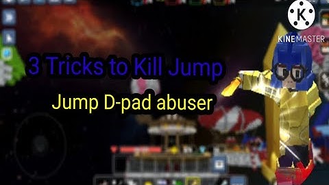 3 Tricks to kill Jump D-PAD abuser in blockman go bedwar