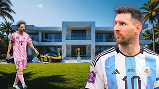 Lionel Messi’s Billionaire Lifestyle 2025 | Luxury Homes, Cars & Family Life