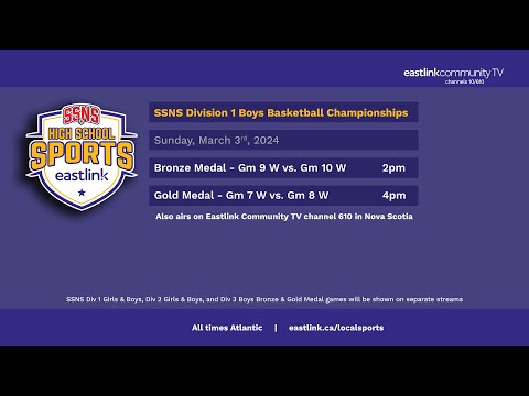 SSNS Division 1 Boys Basketball Championships - Day 3