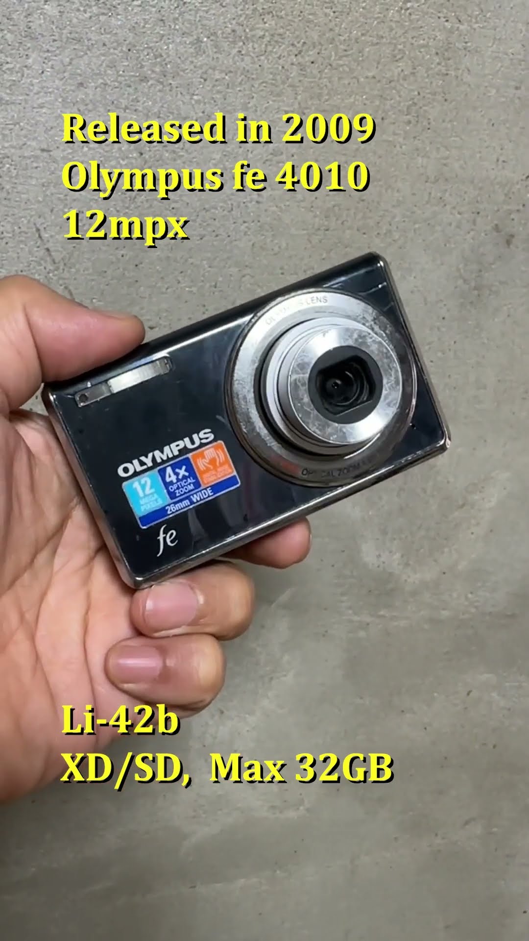 Olympus Fe 4010 12mpx #results #digitalcamera - YouTube