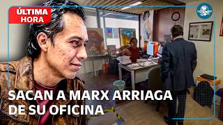 Policías Intentan Desalojar A Marx Arriaga De Sus Oficinas