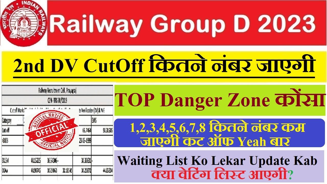 Group D Top DANGER ZONE konsa Second DV Cut off | 1,2,3,4,5,6,7,8 kitne no cutoff kam hogi?