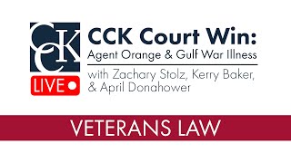 CCK Court Win: Agent Orange & Gulf War Illness screenshot 4