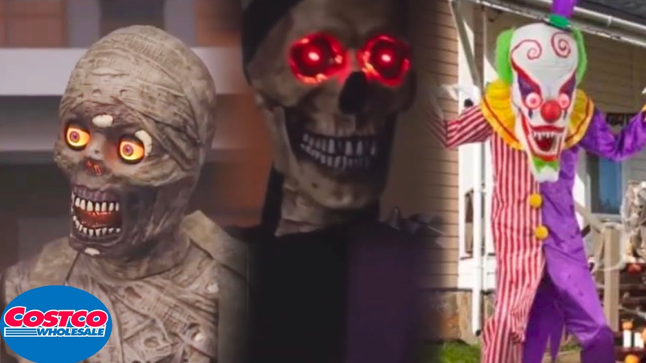 THREE NEW FOR 2023 | Costco Halloween Animatronic Videos | Terrifying Mummy, Rocker Skeleton & More!