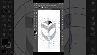 Transforming a Rough Design Into Vector Art #adobeillustrator #vectorart #logo #vectorillustrator
