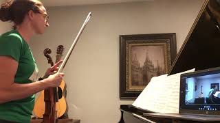 Download lagu His Hands by Kenneth Cope ( Elaina Lindberg on violin and piano)