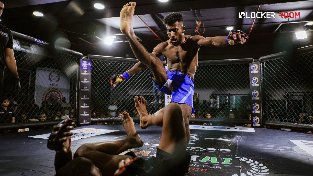 Ganesh Raj Tamil Nadu vs Siddharth Kothapalli Maharashtra  MMA Fight  Warriors Dream Series 7