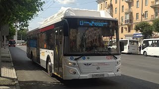Автобус ЛиАЗ-5292.67 (CNG) № Н 399 УА 62 №1235 маршрутом №13 "Пос. Божатково - ТЦ Круиз"