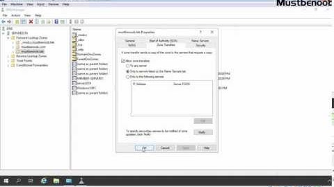 LAB GUIDE:42 Create a Secondary DNS Zone Windows 2019