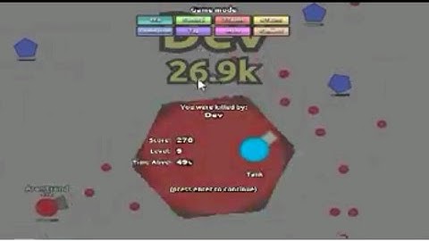 DEVELOPER IS BACK? Dev spotted in Diepio (144p)