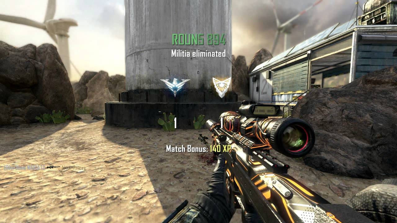 Call Of Duty Black Ops 2 Sniper Search and Destroy Clutch PC